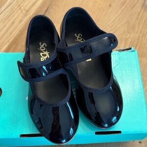 Kids So Danca Black Mary Jane Tap Dance Shoes